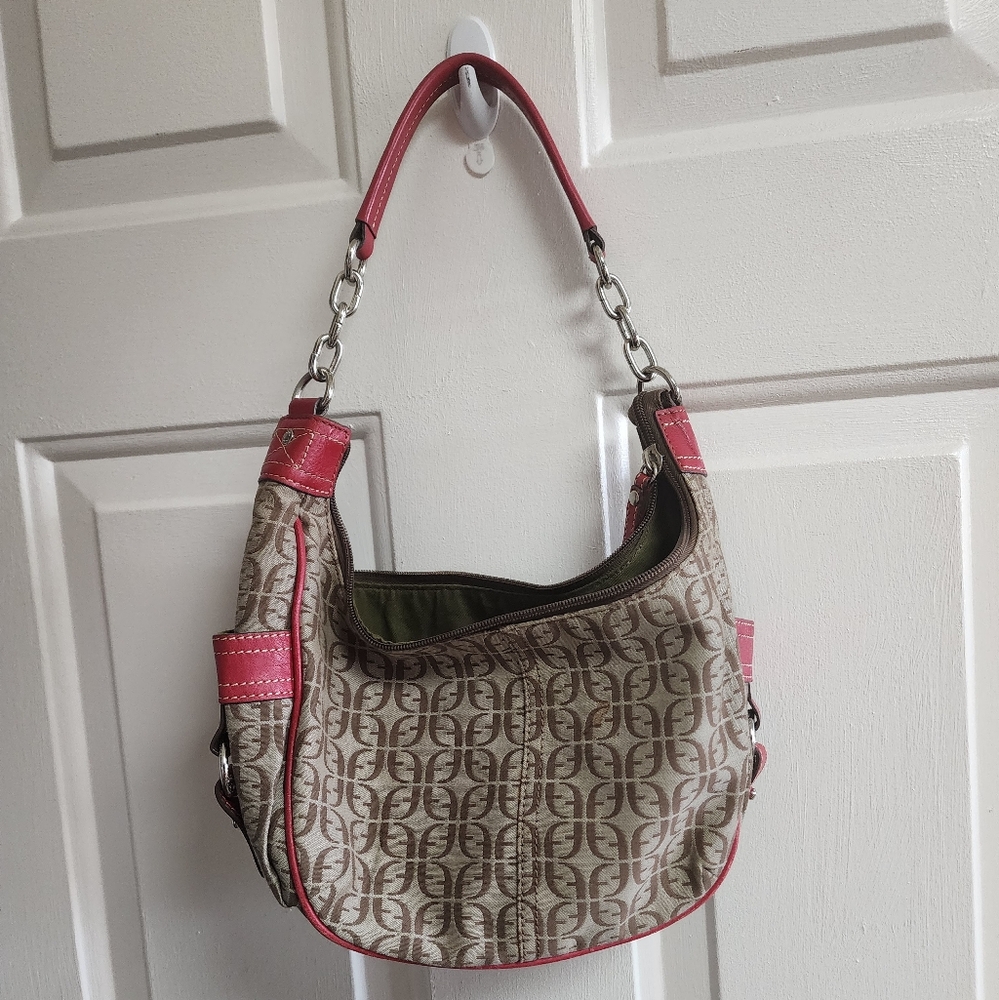 Retro  signature fossil hobo red/tan